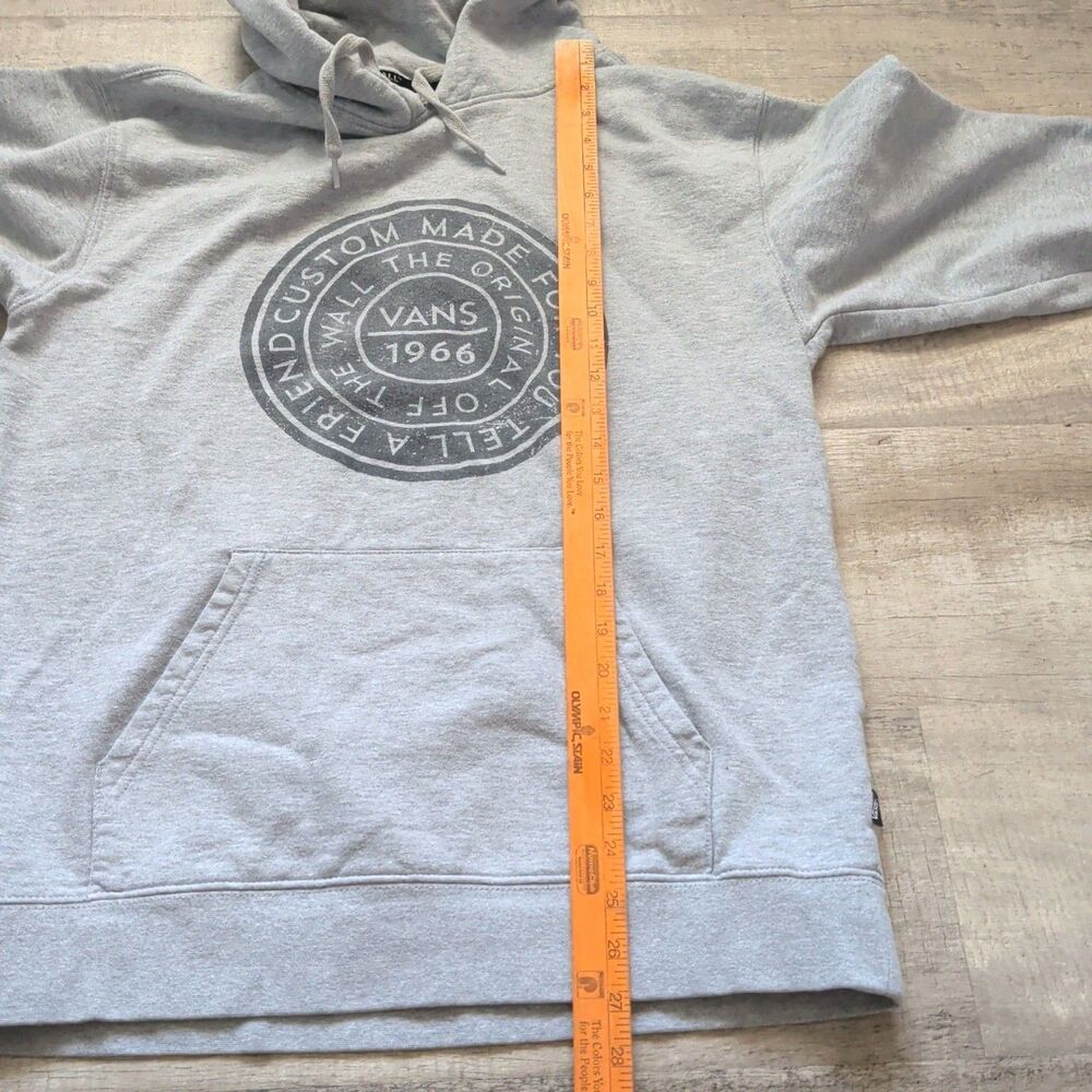 VANS Men Sweatshirt Medium M Hoodie Off the Walls Graphic Pullover Since 1966 * - Picture 4 of 8